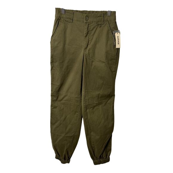 Garage Cargo Jogger Pants Dark Olive XS NWT Utility Gorpcore Y2K - Picture 1 of 9